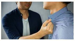 Coercion  - The practice of persuading someone to do something by using force or threats.