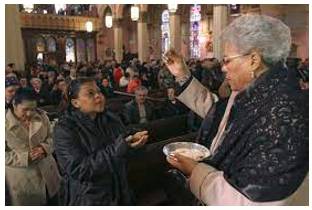 Laity  - Lay people, as distinct from the clergy.
