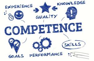 Competence  - The ability to do something well.