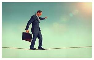 Falter  - To become weaker or less effective.
