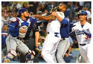 Brawl  - A rough or noisy fight or quarrel.