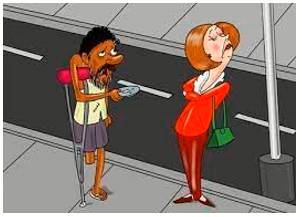 Disdain  - Refuse to do (something) from feelings of pride or superiority.