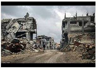 Havoc  - Widespread destruction.