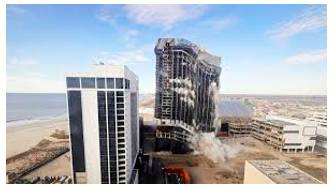 Implosion - A sudden failure or collapse of an organization or system.