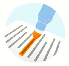 Foreground  - Make (something) the most prominent or important feature.