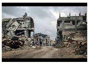 Havoc  - Widespread destruction.