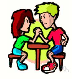 Vie  - Compete eagerly with someone in order to do or achieve something.