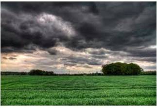 Portend  - Be a sign or warning that (something, especially something momentous or calamitous) is likely to happen.