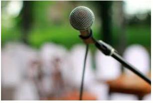 Rhetoric  - Speech or writing that is intended to influence people, but that is not completely honest or sincere.