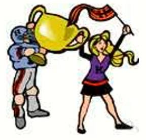 Trounce  - Defeat heavily in a contest.