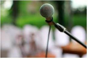 Rhetoric  - Speech or writing that is intended to influence people, but that is not completely honest or sincere.