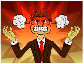 Wrath  - Extreme anger.