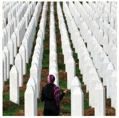 Genocide  - The deliberate killing of a large number of people from a particular nation or ethnic group with the aim of destroying that nation or group.