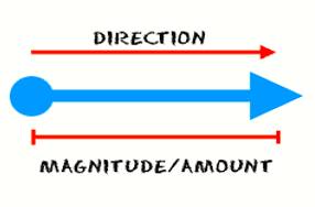 Magnitude  - The great size or extent of something.