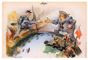 Rapprochement  - (especially in international affairs) an establishment or resumption of harmonious relations.