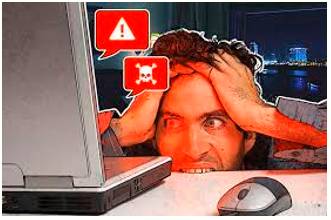 Hoax  - A humorous or malicious deception.