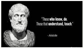 Dictum  - A statement that expresses something that people believe is always true or should be followed.