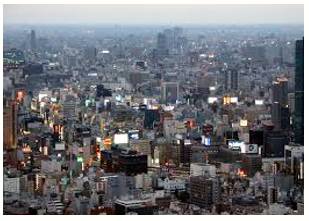 Agglomeration  - A mass or collection of things.