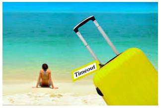Respite  - A short period of rest or relief from something difficult or unpleasant.