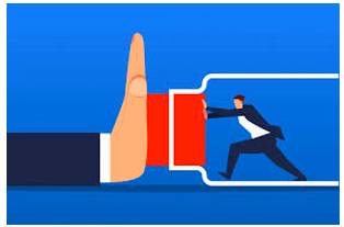 Bottleneck  - A situation that causes delay in a process or system.
