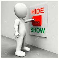 Reveal  - Make (previously unknown or secret information) known to others.