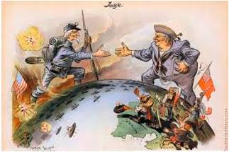 Rapprochement  - (especially in international affairs) an establishment or resumption of harmonious relations.