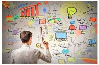 Devise  - To invent something new or a new way of doing something.