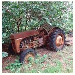 Decrepit  - Worn out or ruined because of age or neglect.