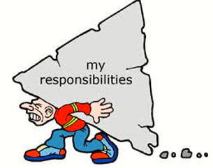 Onus  - The responsibility for something.