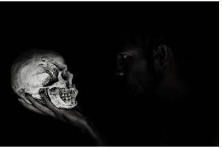 Macabre  - Disturbing because concerned with or causing a fear of death.