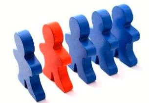 Disparate  - Essentially different in kind; not able to be compared.