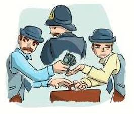 Malfeasance  - The doing of a wrongful or illegal act, esp. by a public official.