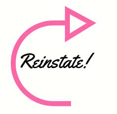 Reinstate  - Restore (someone or something) to their former position or state.