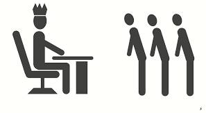 Servile  - Having or showing an excessive willingness to serve or please others.