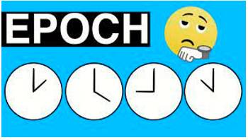 Epoch  - A particular period of time in history or a person's life.