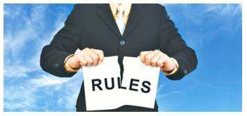 Flout  - To show that you have no respect for a law, etc. by openly not  obeying it.