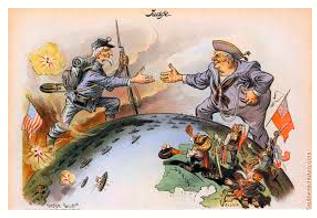 Rapprochement  - (especially in international affairs) an establishment or resumption of harmonious relations.