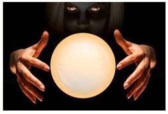 Augury  - A sign of what will happen in the future; an omen.