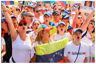Clamour  - To demand something loudly.