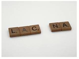 Lacuna  - An unfilled space.