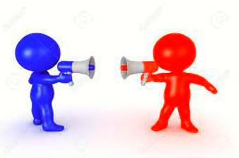 Polarize  - Cause to concentrate about two conflicting or contrasting positions.
