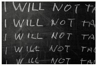 Rote  - The process of learning something by repeating it until you remember it rather than by understanding the meaning of it.
