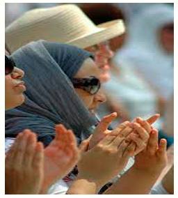 Applause  - Approval or praise expressed by clapping.