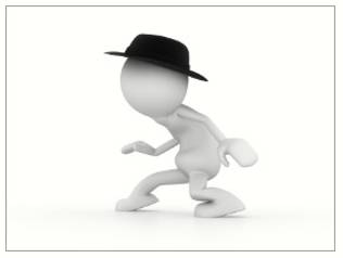 Stealth - The fact of doing something in a quiet or secret way.