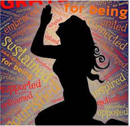 Beholden  - Owing thanks or having a duty to someone in return for help or a service.