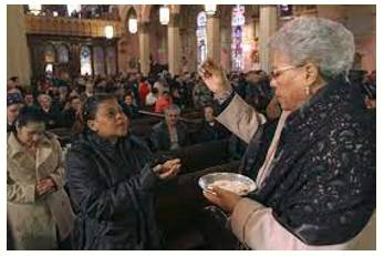 Laity  - Lay people, as distinct from the clergy.