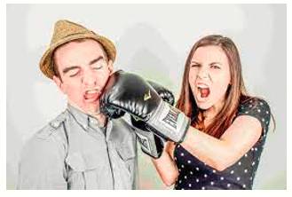 Feud - A prolonged and bitter quarrel or dispute.
