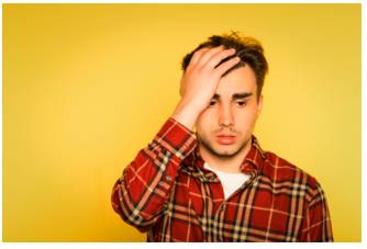 Compunction  - A guilty feeling about doing something.