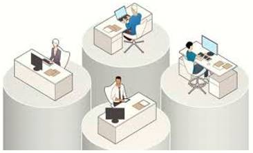 Silos  - A system, process, department, etc. that operates in isolation from others.
