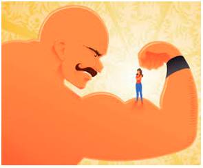 Machismo - Strong or aggressive masculine pride.